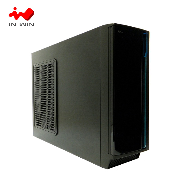 優れた放熱構造、縦置き、横置き両用可能なmini ITX PCケース Black
